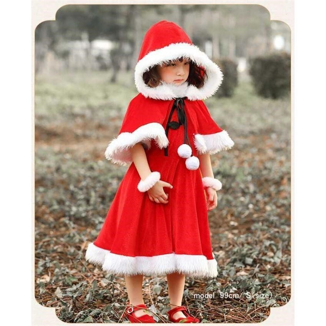 今だけSALE】 マント サンタ クリスマス 子供 キッズ 衣装 コスプレ